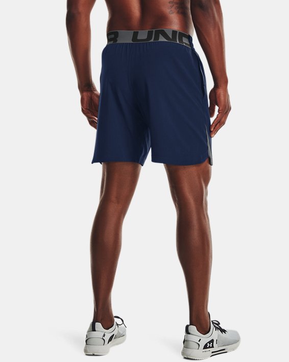 Men's UA Elevated Woven 2.0 Shorts, Navy, pdpMainDesktop image number 1